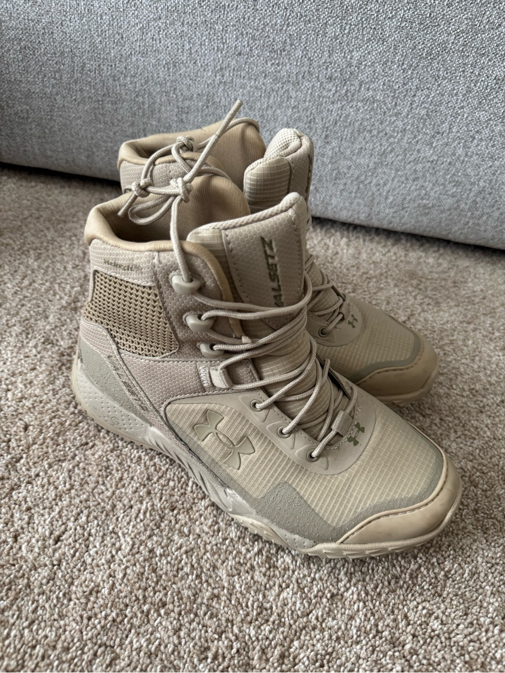 Under Armour Desert Tan Tactical Boots